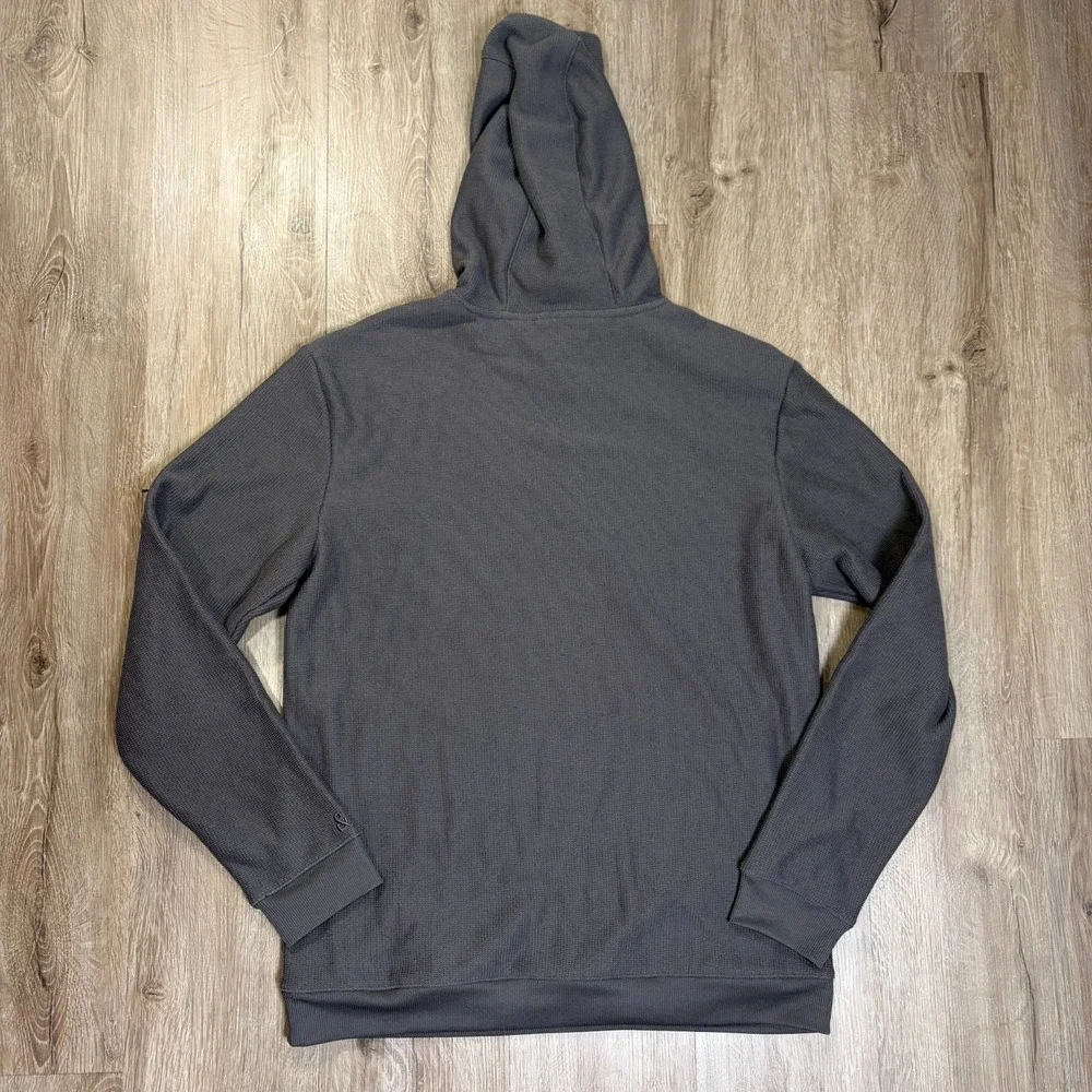 &Lore Tahoe Rivers Mens Large Pullover Hoodie Sweatshirt Knit Top Fall Gray